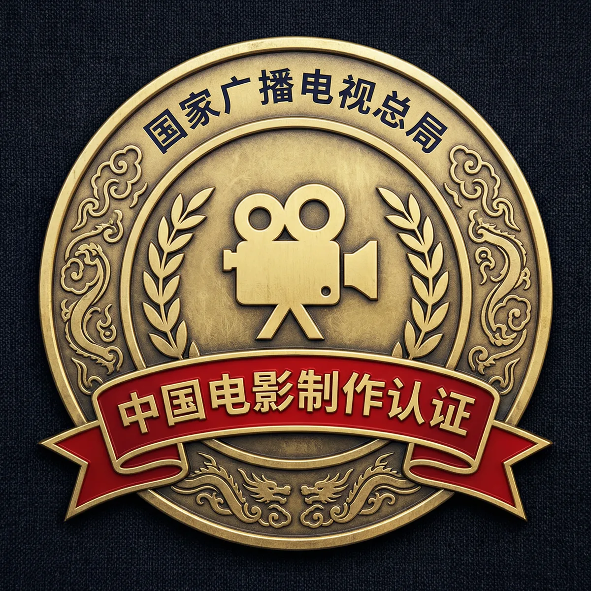 四虎影视制作许可证徽章-国家广播电视总局颁发